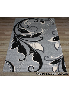 Ковер Sierra 6484a silver-black